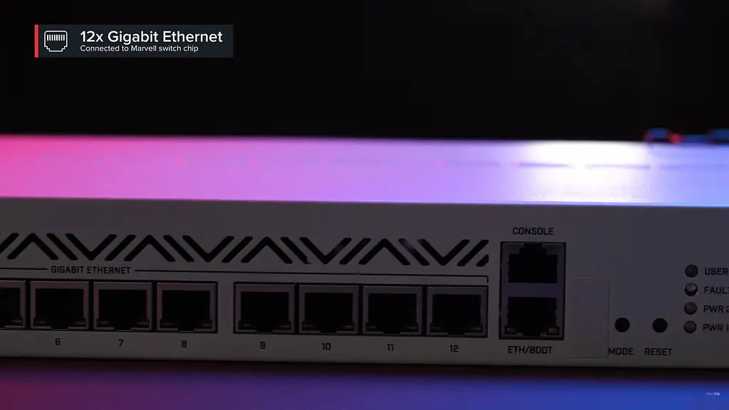 Маршрутизатор Mikrotik Cloud Core Router CCR2116-12G-4S+ - фото 4