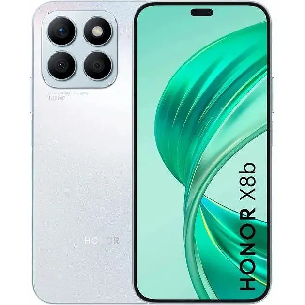 Смартфон Honor X8b 8/512 Gb Titanium Silver (сріблястий)