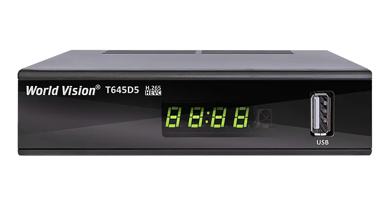 Эфирный Т2 ресивер цифровой тюнер World Vision T645D5 - фото 2