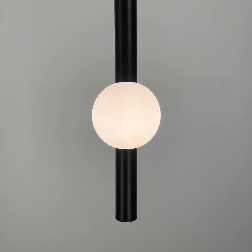 Led светильник черный в вертикальной форме 90 см на 3 режима | Line F | Арт. YG517 wB/900 VL BK - фото 5