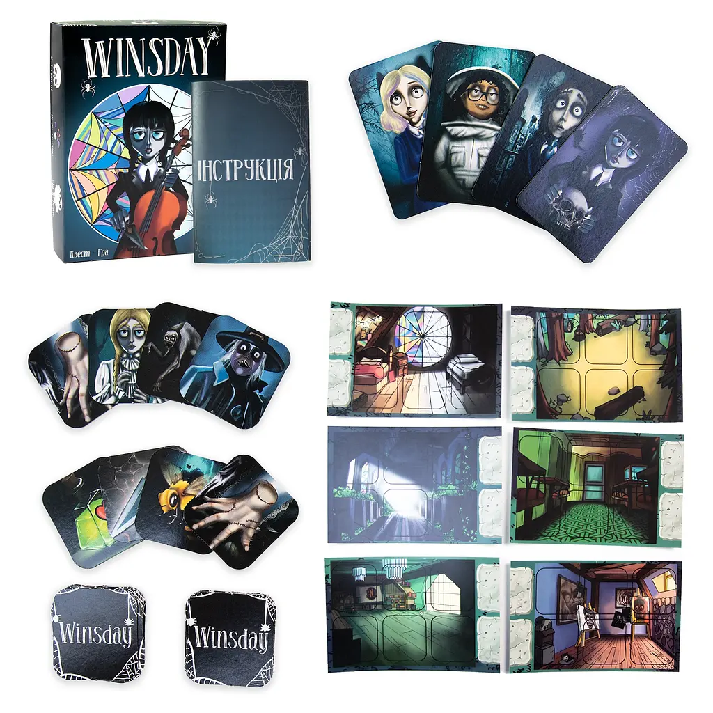 Настольная игра Strateg Winsday развлекательная на украинском языке (30982) - фото 2