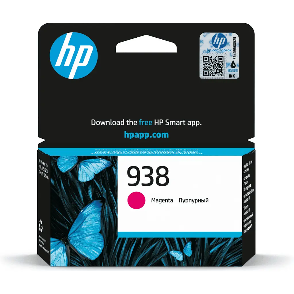 Картридж HP 938 пурпуровий 800 ст. (4S6X6PE)