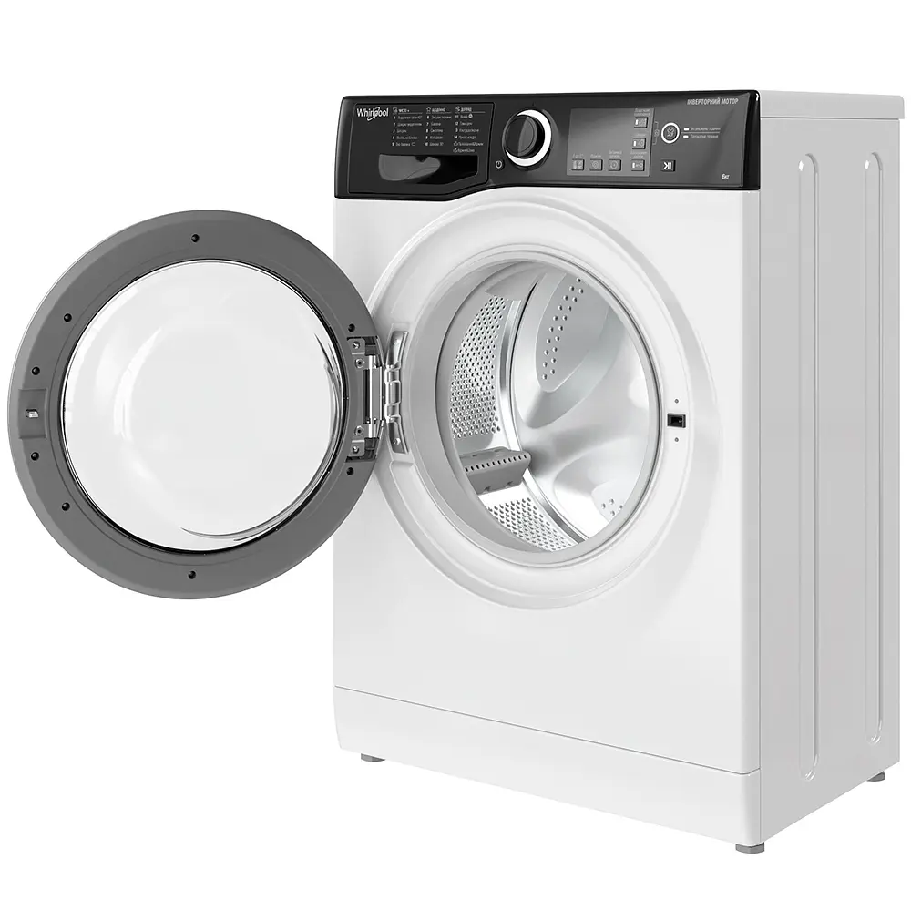 Стиральная машина Whirlpool WRBSB 6228 B UA с инверторным мотором - фото 3