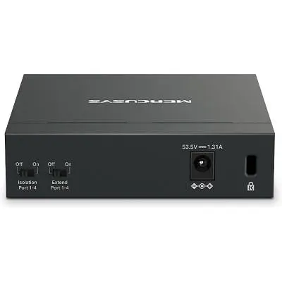 Комутатор мережевий Mercusys (MS105GP) - фото 3