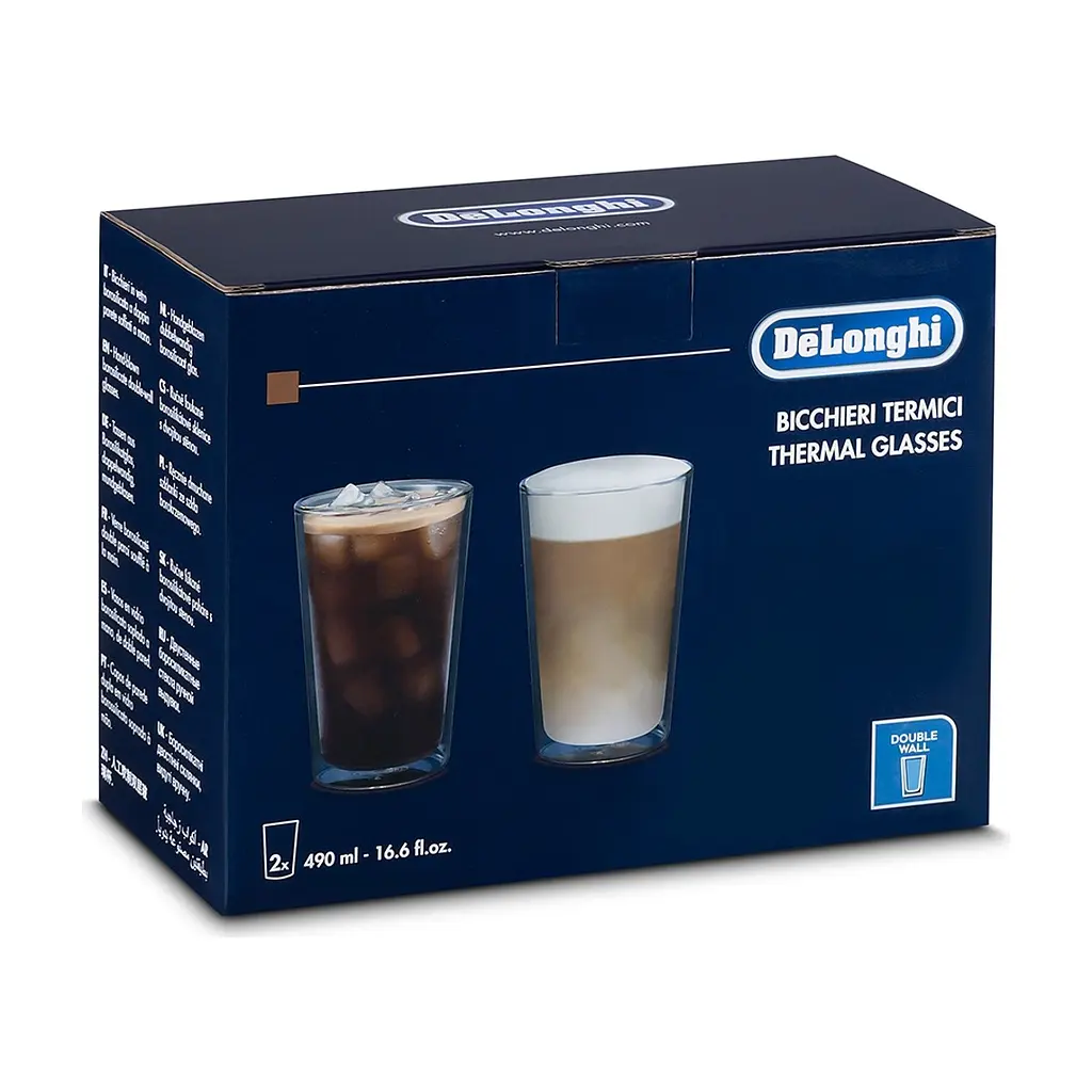 Набір склянок DeLonghi Drinks 480 мл 2 шт. (AS00001404) - фото 3