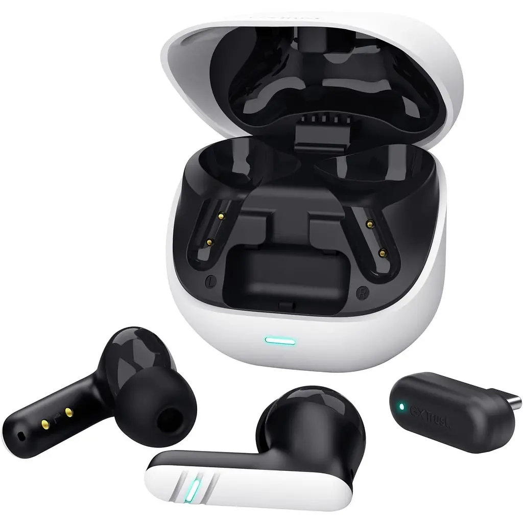 Навушники Trust TWS GTX 409 Oxxie Earbuds BT 5.3, ENC SBC Mic White (25478_TRUST) - фото 2