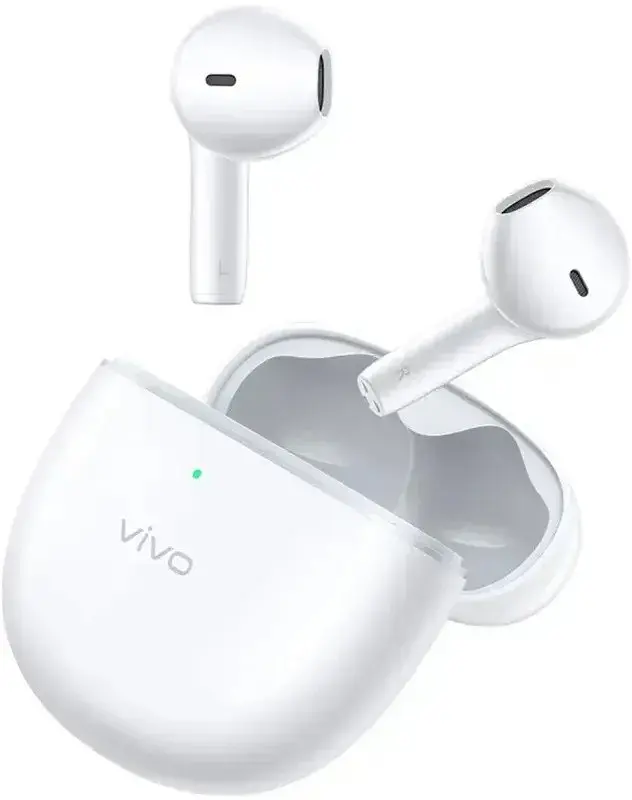 Наушники беспроводные в кейсе Vivo TWS Air белые - фото 3