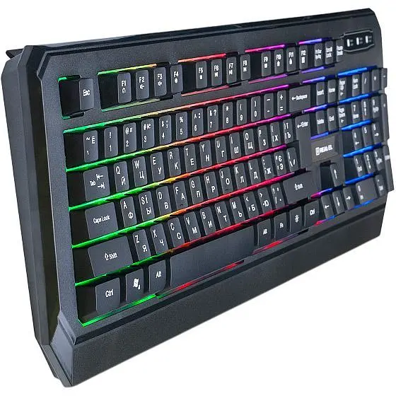 Клавіатура REAL-EL Comfort 7001 Backlit Black (EL123100035) [128770] - фото 6