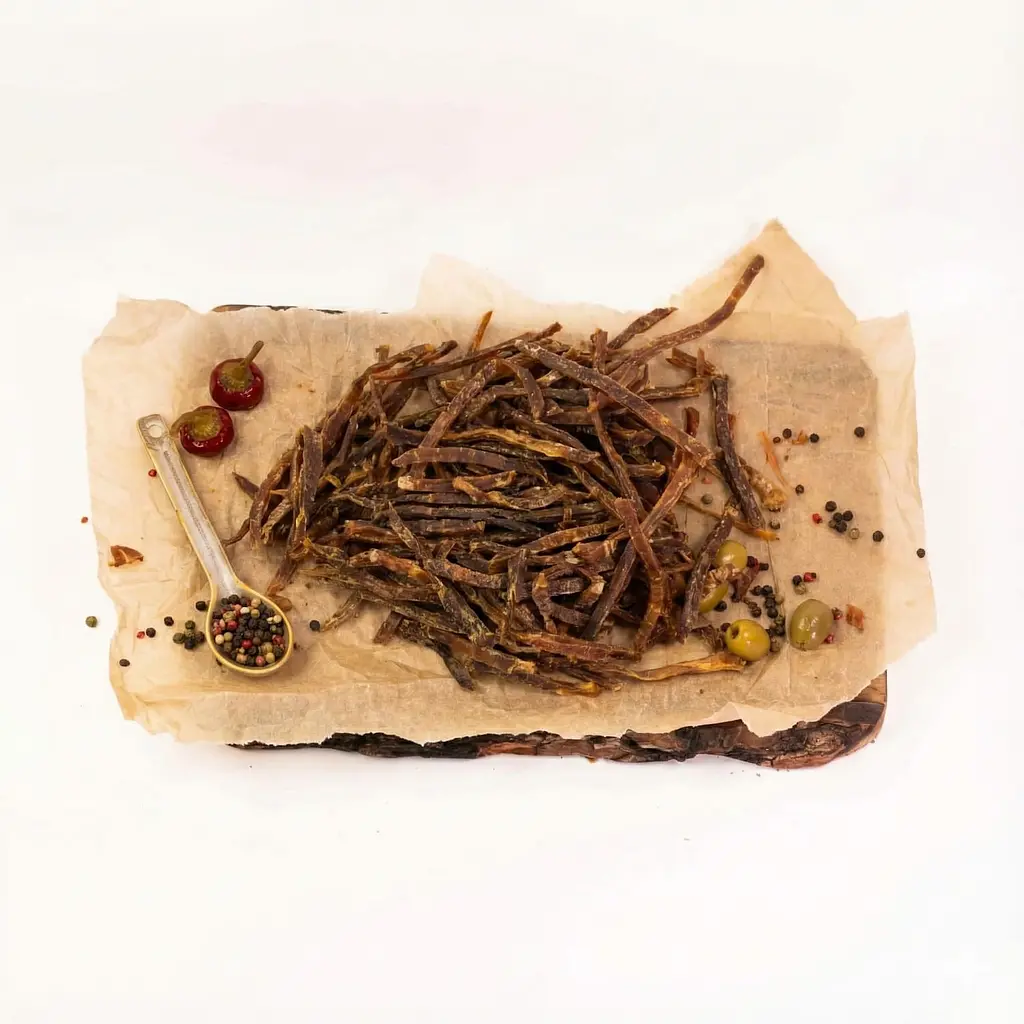 М'ясо свинини сушене "Соломка По-українські" 250 г - фото 2