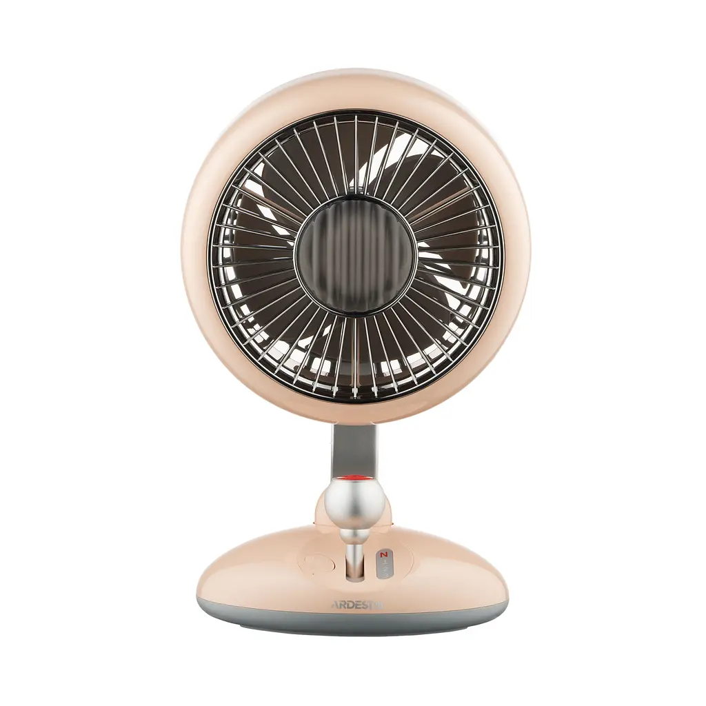 Вентилятор настільний ARDESTO AviaFan FT-F3600BG Beige, 12 см, акумулятор, підсвітка, USB-A Type-C - фото 2
