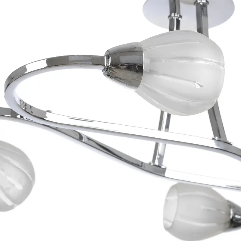 Люстра потолочная Brille галогенная G9 40W CH (HTL-131C/4) - фото 2