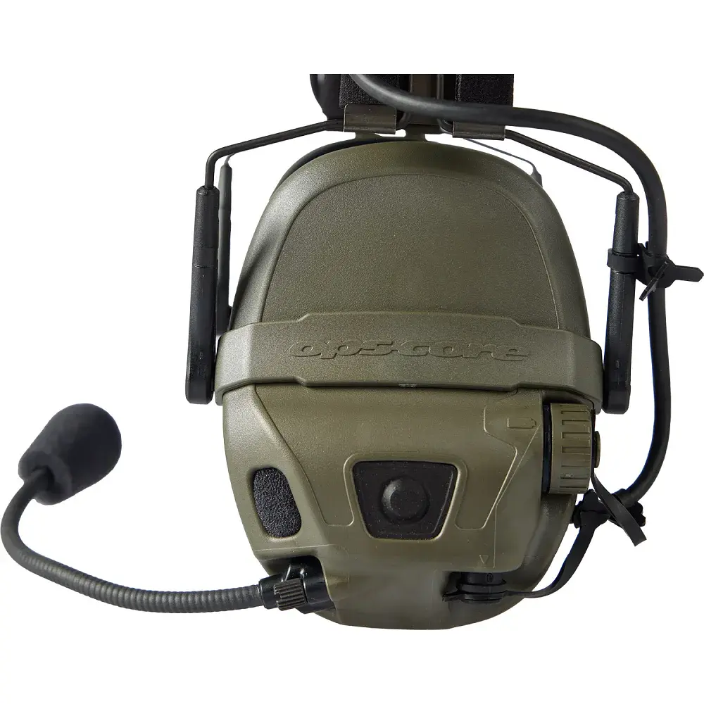Наушники Ops-Core AMP Communication Headset-Connectorized NFMI активные верхний держатель Ranger Green - фото 6