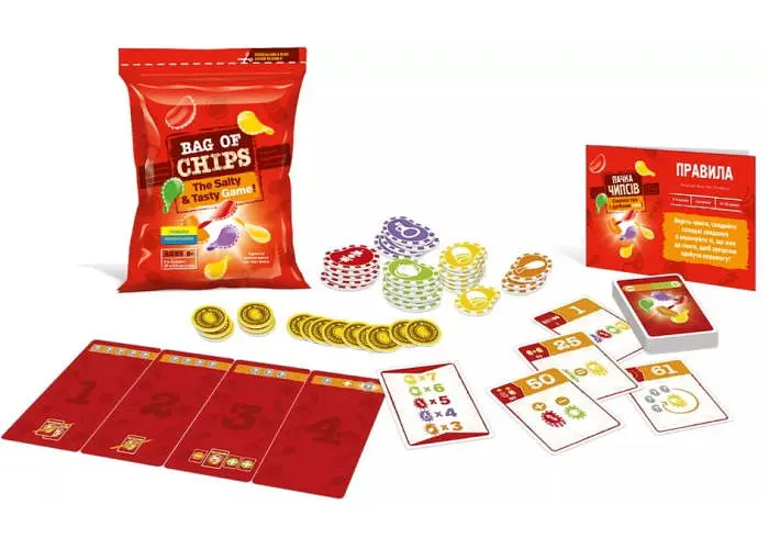Настольная игра Geekach Games Пачка чипсов (Bag of Chips) (укр.) (GKCH180bc) - фото 6