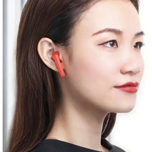 Беспроводные наушники Baseus W09 (NGW09-09) красные - фото 5