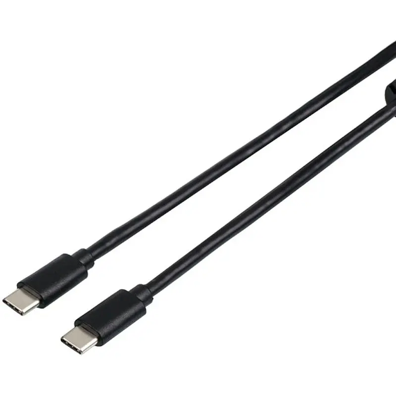 Кабель Atcom (12113) Type-C/Type-C, 0.8м, чорний - фото 2
