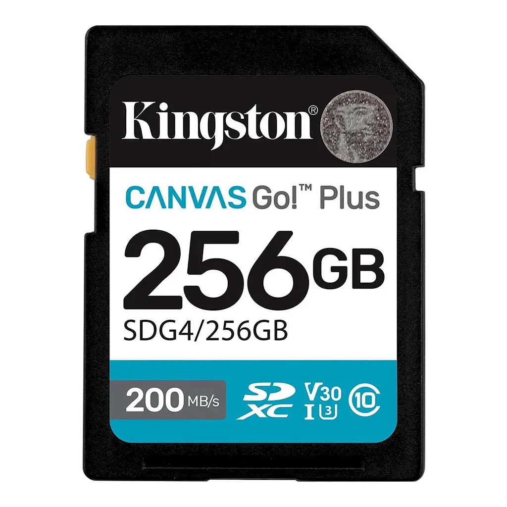 Карта пам`ятi SDXC 256GB UHS-I/U3 Class 10 Kingston Canvas Go! Plus R200/W160MB/s (SDG4/256GB) - фото 2