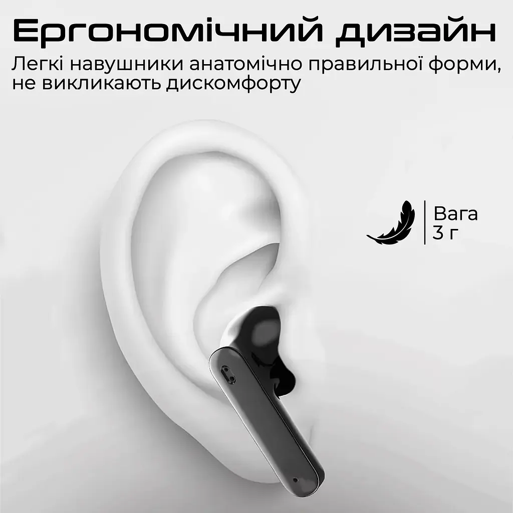 Bluetooth-гарнітура HiFuture ColorBuds2 Black (colorbuds2.black) - фото 4
