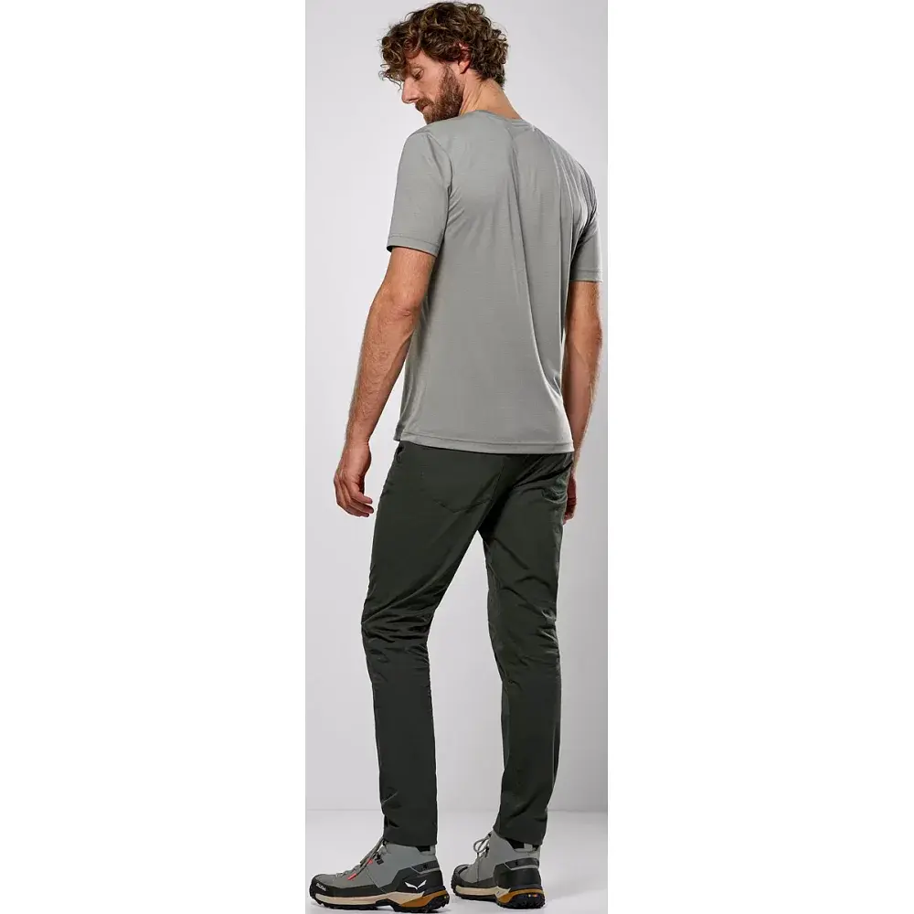 Футболка Salewa Eagle Poem Dry T-Shirt Men 48/M Grey - фото 7