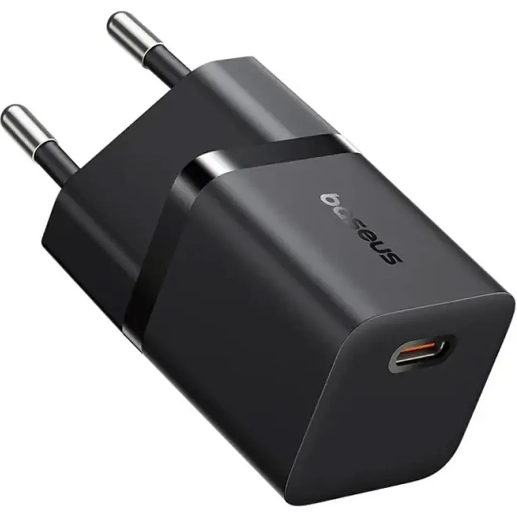 Мережевий зарядний пристрій Baseus GaN5 Mini Fast Charger Type-C 25W Black [P10110909113-00] [139985] - фото 2