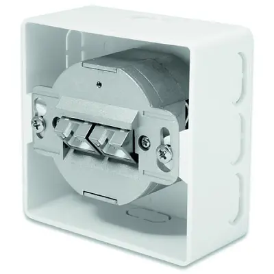 Комп'ютерна розетка Digitus 2xRJ45 FTP, для відкритої проводки (DN-9002-N) - фото 2