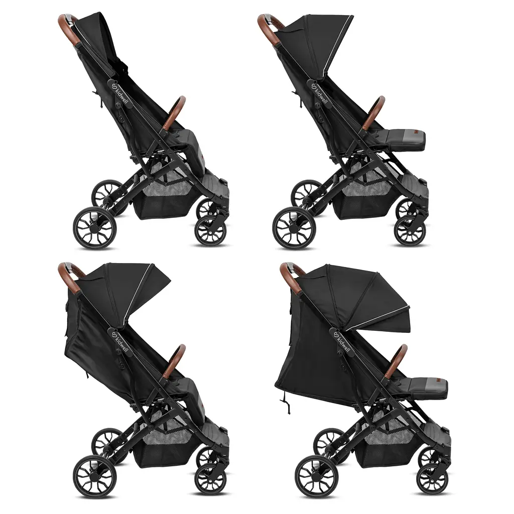 Прогулянкова коляска Kidwell Colmer Jet Black - фото 9