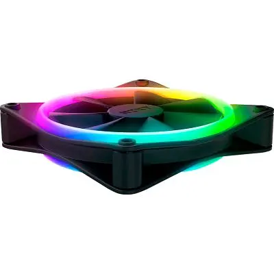 Кулер для корпуса NZXT F120RGB Duo - 120mm Dual- (RF-D12SF-B1) - фото 3