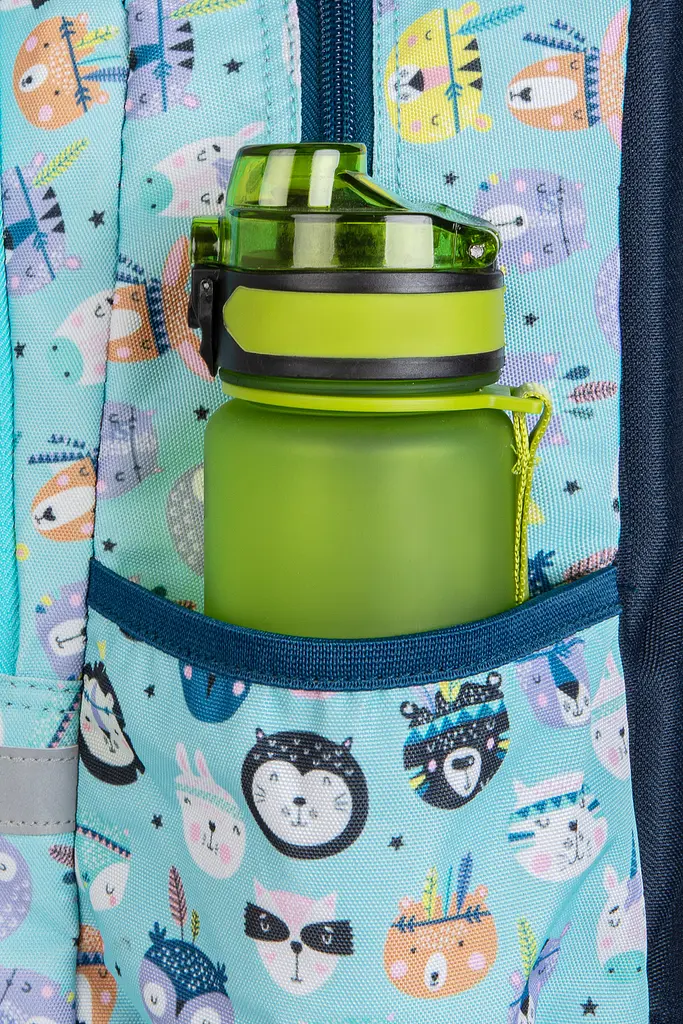 Рюкзак CoolPack Joy S Indian Zoo, 21 л, 39х28х17 см, S, блакитний (E48547) - фото 4