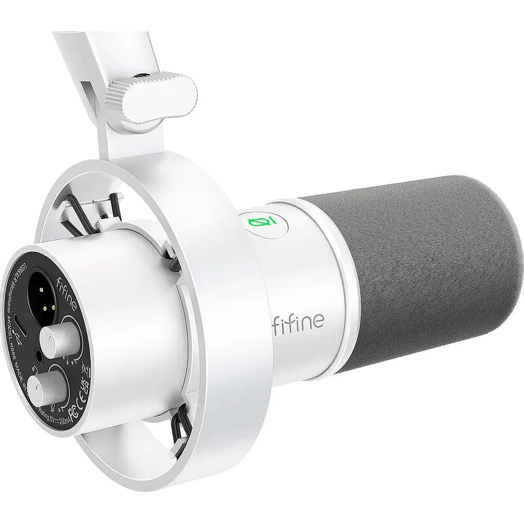 Мікрофон Fifine K688W White [106995] - фото 3