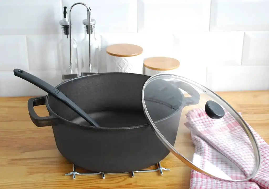 Каструля чавунна Brizoll Casserole P-4L-6 4л 24 см - фото 7