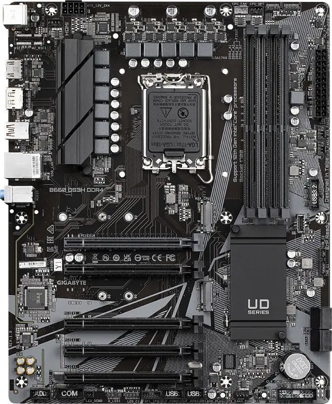 Материнська плата Gigabyte B660 DS3H DDR4 LGA 1700 (B660 DS3H DDR4) Б/В