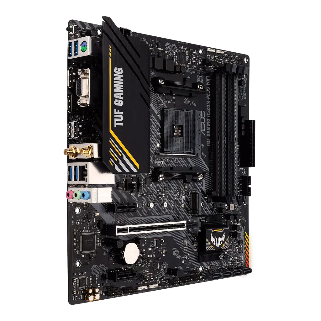 Материнская плата Asus A520M-Plus TUF Gaming Wi-Fi Socket AM4 (TUF GAMING A520M-PLUS WIFI) - фото 3