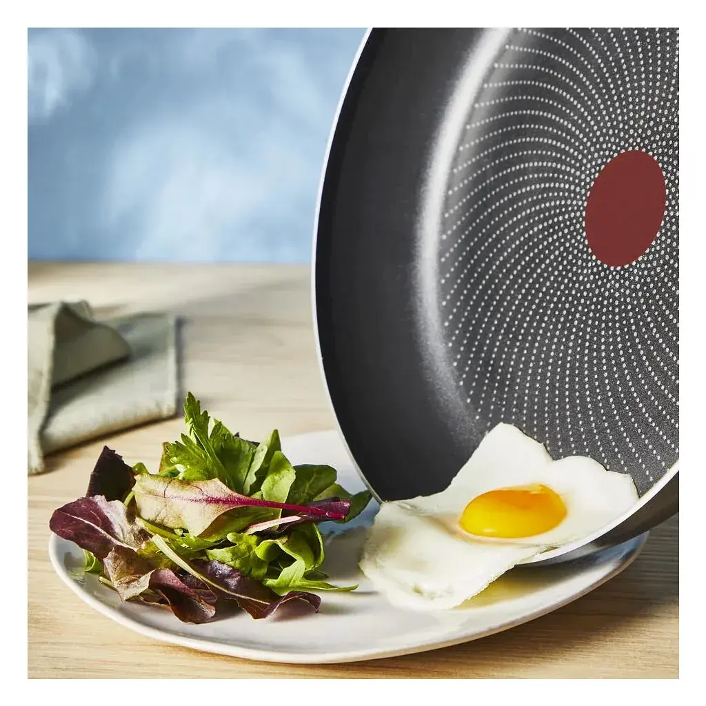 Сковорода Tefal So'' Light 28 см, алюміній, бакеліт, скло, чорний (H0560642_SET) - фото 8
