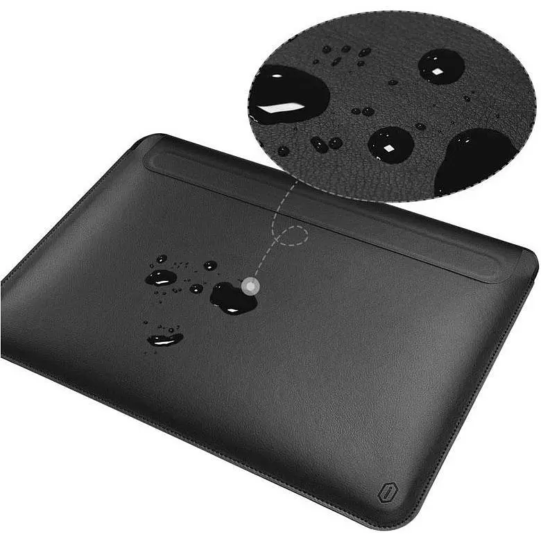 Чохол-кишеня WiWU Skin Pro II Leather Sleeve для MacBook Air 15` (2023-2025) Black [159611] - фото 3