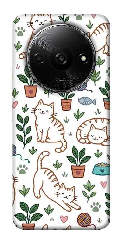 TPU чохол Demsky Cats pattern для Xiaomi Redmi A3