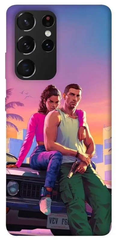 TPU чохол Demsky GTA VI Heroes для Samsung Galaxy S21 Ultra