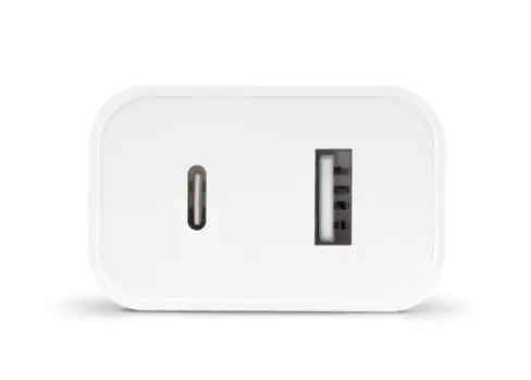 Мережевий зарядний пристрій Ttec SmartCharger Duo PD USB-C/USB-A 32Вт Білий (2SCS24B) - фото 2