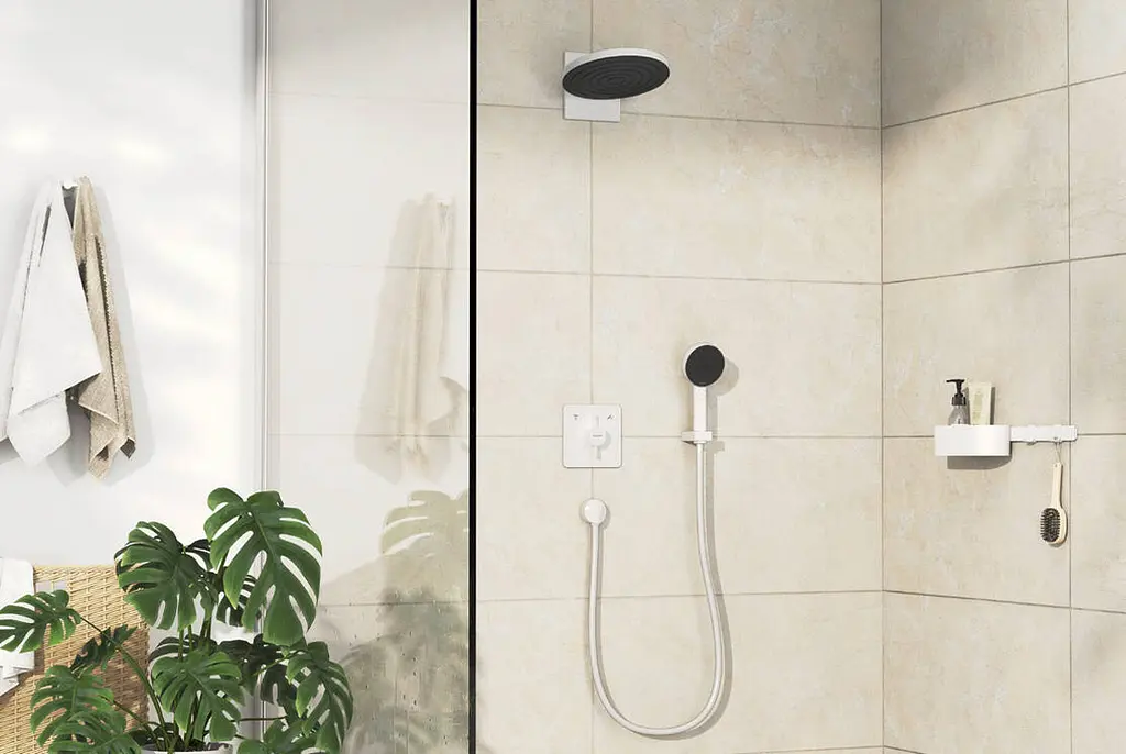 Змішувач для душу Hansgrohe DuoTurn Q прихованого монтажу matt white 75414700 - фото 2