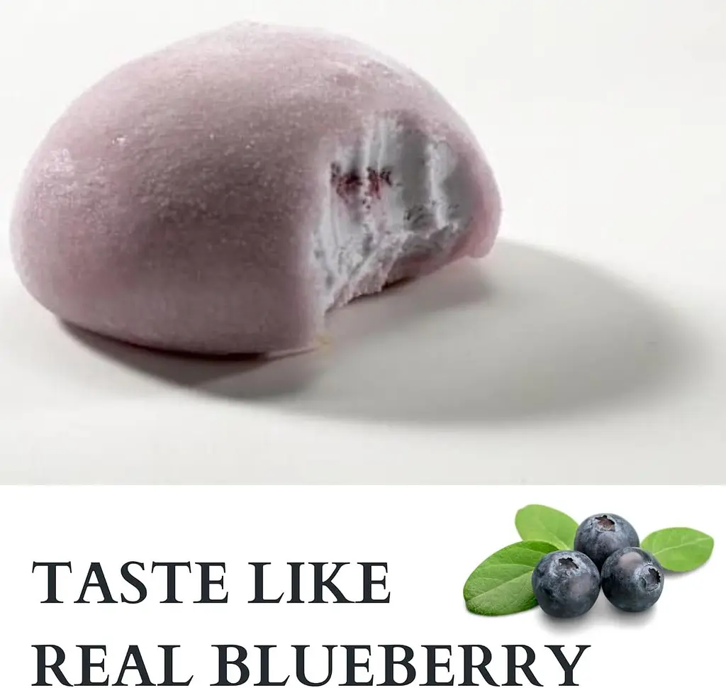 Японські моті Bamboo House Double Fillings Mochi Blueberry Milk 180г - фото 9