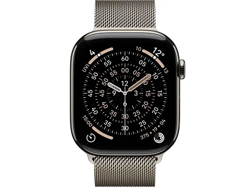 Смарт-годинник Apple Watch Series 11 GPS + Cellular 42mm Natural Tit. Case w. Natural Milanese Loop (MF8P4) - фото 2