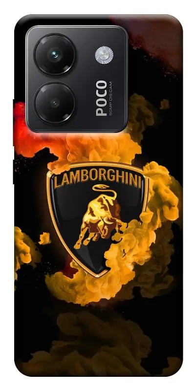 Чохол Demsky Lamborghini logo для Xiaomi Poco M7 Pro 5G