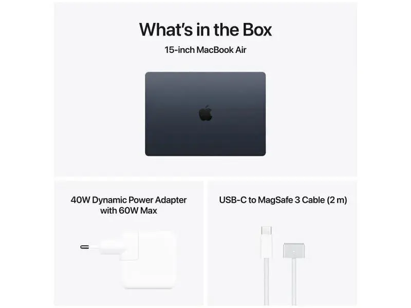 Ноутбук Apple MacBook Air 15 2026 M5 10 core GPU 16GB 1TB Silver (MDVA4) - фото 6