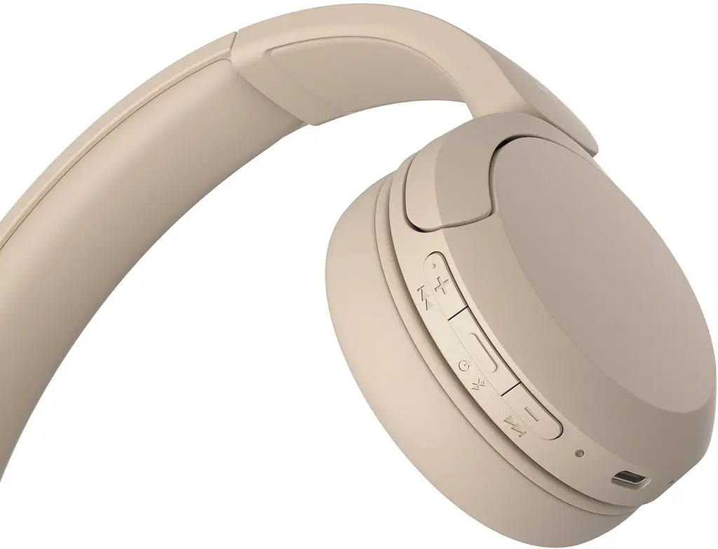 Навушники Bluetooth Stereo Sony WH-CH520 BT5.2 Baige (WHCH520C.CE7) UA - фото 5