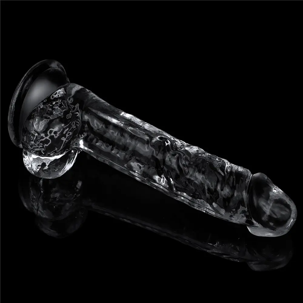 Фалоімітатор Flawless Clear Dildo 7.5' 19 см прозорий - фото 9