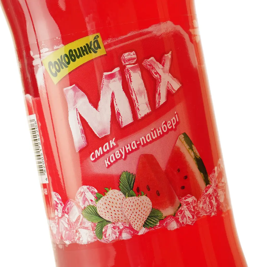 Напиток Соковинка Mix Вкус арбуза-пайнбери безалкогольный сокосодержащий 2 л - фото 5