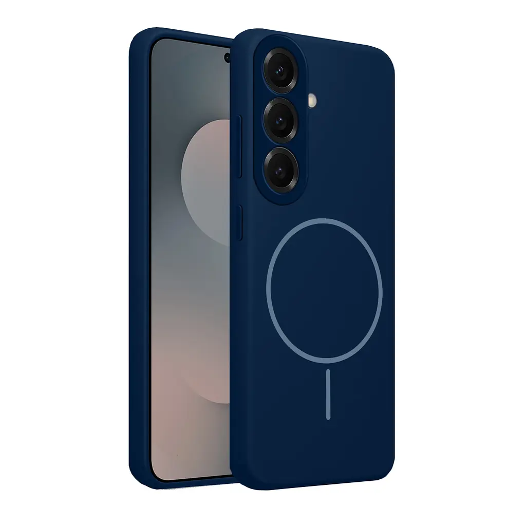 Чохол MAKE Samsung S26 Silicone Solo Navy - фото 3