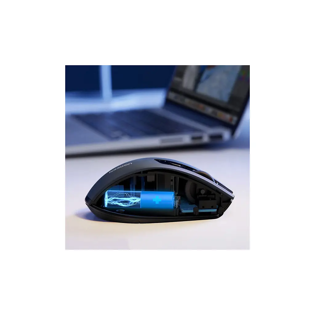 Мишка Ugreen MU006 Ergonomic Wireless Gray/Black (15063) - фото 10