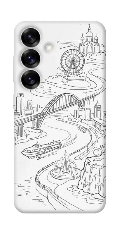 TPU чохол Demsky Dnipro spirit для Samsung Galaxy S25