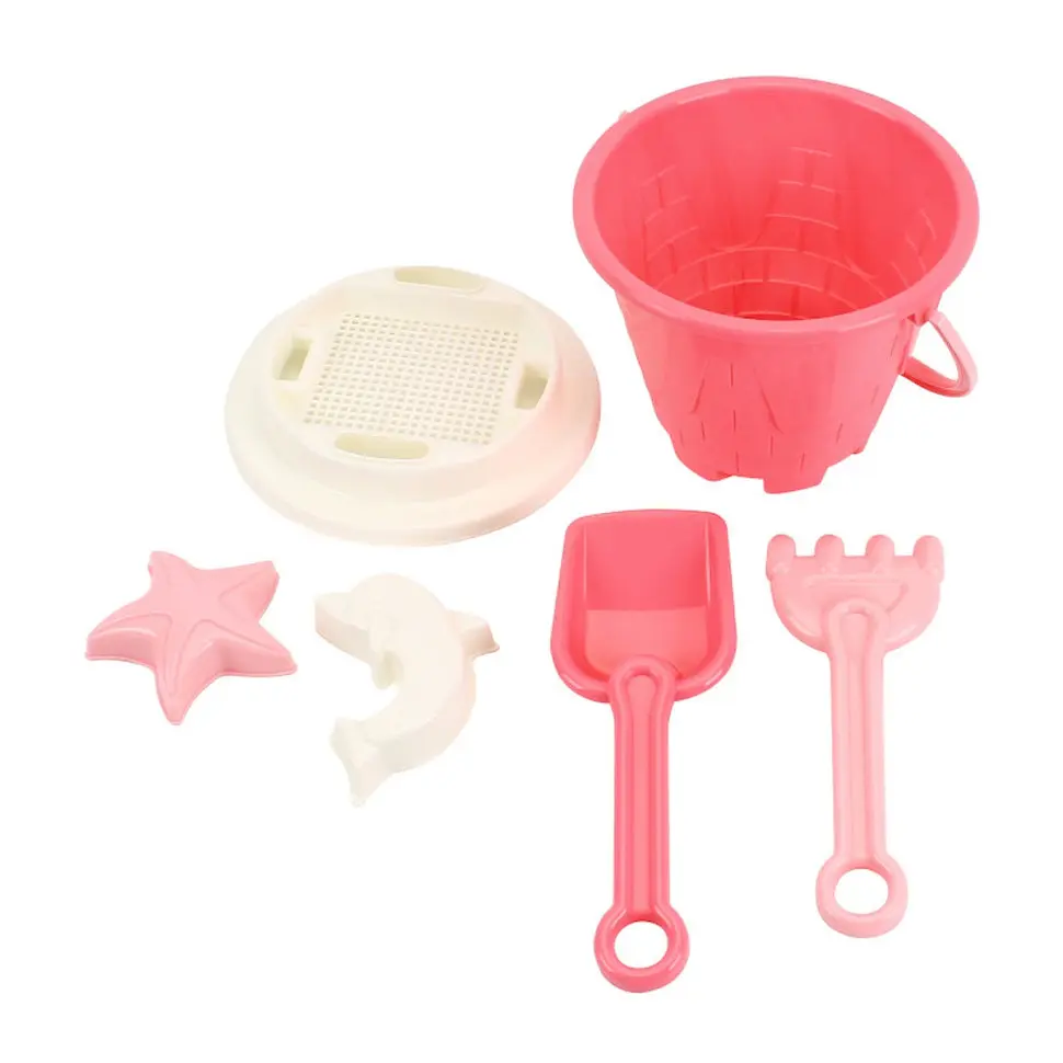 Детская игрушка ТехноК «Набор для игры с песком» 1553TXK лопатки, лопатка, грабли - фото 3