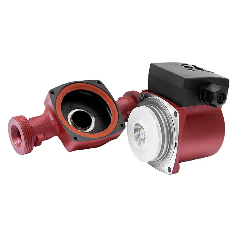 Насос циркуляційний 75Вт Hmax 4м Qmax 40л/хв Ø1½" 180мм бордо+гайки Ø1" WETRON LР525–4/180В (774212) - фото 7