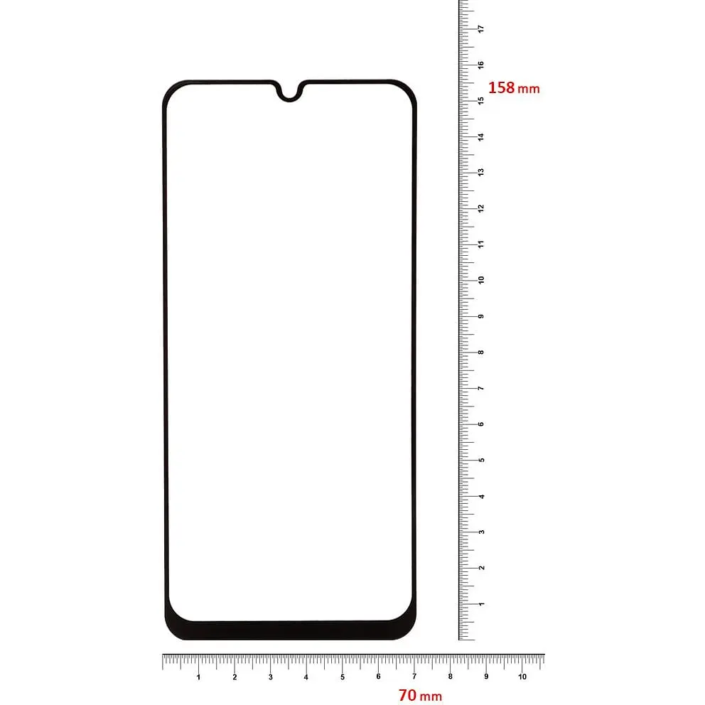 Защитное стекло BeCover для Samsung Galaxy A42 SM-A426 Black (705658) - фото 3